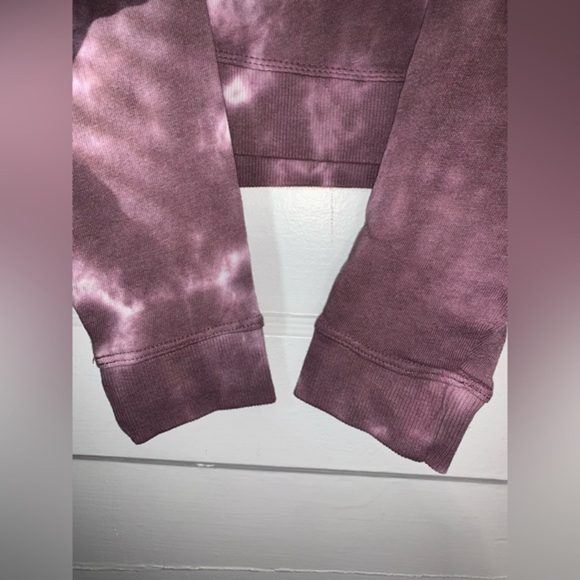 NWT‎ Threads 4 Thought purple and white tie die hoodie size small - Picture 4 of 9